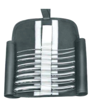 Набір маткових двосторонніх розширювачів гегар набір з 13 шт від 3.0 / 4.0 до 17.0 /18.0 мм gy430.86