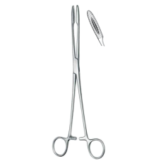 Зажим гроса-майера для перевʼязки, вигнутий, 26,5 см gw223.27