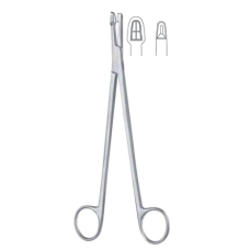 Затискач шуберта для біопсії матки, губки 4,8 мм, 21,5 см /8,5 дюйма / gy846.21