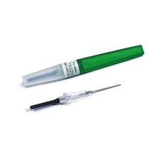 Голка для забору венозної крові OMTech™ , Тип II «Флешбек», 21G (0.80 мм x 25 мм) - 100 шт