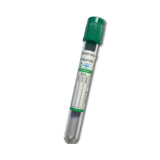 Пробірка 6 мл, вакуумна для забору крові з Heparin Lithium (плазмоліфтинг) 13*100 мм, стерильна з зеленою кришкою - 100 шт.